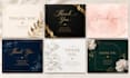 design modern, insert card ,luxury thank you cards for business branding, events