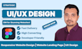 do figma website design, UI UX design, UX design