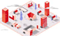 create stunning 2d and 3d isometric explainer video animation isometric video