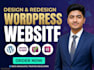 design or redesign a responsive wordpress website