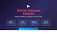 extract youtube transcripts and subtitles fast