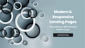 design a modern and high converting landing page