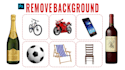 cut out image, background removal and photo editing