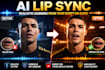 create realistic ai lip sync video for tiktok, reels and youtube