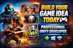 do 1v1 games, multiplayer games, unity game, mobile games, online games, pc