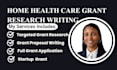 do startup home health care grant research, grant proposal, grant application