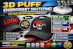 do professional 3d puff embroidery digitizing into dst,pes