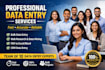 professional data entry team for large and bulk projects excel copy paste PDF