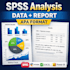 do statistical data analysis and hypothesis testing