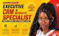 hubspot pipedrive crm zoho crm gohighlevel website ghl VA kajabi website funnel