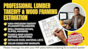 do professional lumber takeoff and wood framing estimation