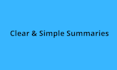 summarize your text clearly and quickly