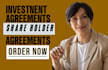 write investment agreement and partnership agreement