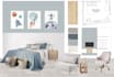 design a creative and functional kids bedroom moodboard