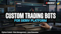 build a custom trading bot based on your strategy