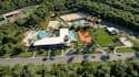 render conceptual masterplan,beach resort,sport field design, recreational space