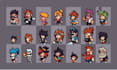 create pixel art character pixel sprite sheet pixel topdown animation game art