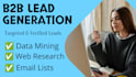 do icp based b2b lead generation with clean verified data