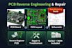 reverse engineer pcb, repair electronics, wearable pcb, breadboard and schematic