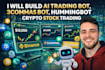 build profitable ai trading bot, 3commas bot, hummingbot crypto stock trading