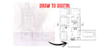draw your 2d plan floor