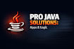 develop custom java desktop applications and solve complex coding logic