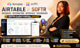 design and automate airtable CRM, database interface