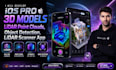 do ios pro 3d models lidar point clouds, object detection, lidar scanner app
