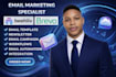 set up convertkit expect and strategist mailship and omnisend bulk email blast