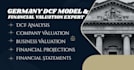 create a robust germany dcf financial model and company valuation