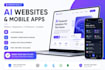 build ai website , ai mobile app , full stack website development