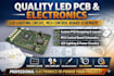 do quality led pcb electronics, led lighting circuit mcu control board schematic