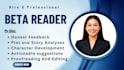 beta read psychology thriller, sci fi, beta reading, cozy mystery beta reader