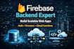 build webapps backend with firebase