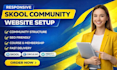 setup mighty network bettermode membership site teachable course upload