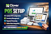 clover pos setup, clover inventory, clover payment system