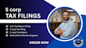 prepare and file your s corp tax return as a CPA
