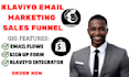 setup klaviyo email marketing shopify ecommerce flows