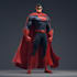 create a cinematic superhero character illustration