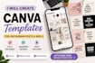 create canva templates for instagram posts and reels covers