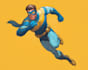 create epic cinematic superhero character art