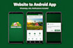 convert your website into android app with push notifications and admob ads
