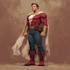 create epic cinematic superhero character art