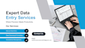 do data entry, excel, copy paste and web research