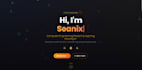make you a modern frontend landing page website