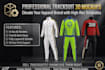 do custom 3d tracksuit design and streetwear mockup with techpack
