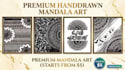 do any handmade mandala art