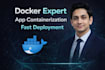 dockerize your application and deploy using docker