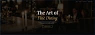 design a stunning restaurante website with menu