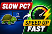 speed up slow PC, fix startup and performance issues remotely